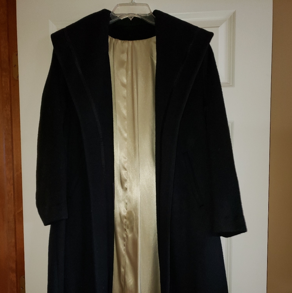 Vtg 40's 50's Wms Ranone Wool Coat Size L